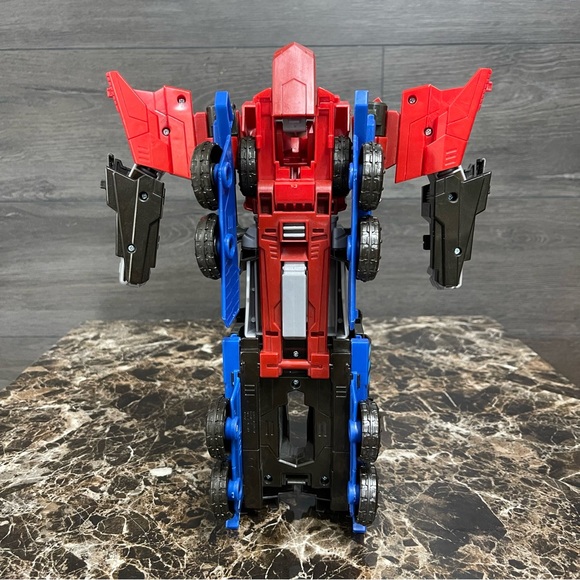 Transformers Optimus Prime Robots In Disguise Mega 3 Step Changer Hasbro 2015 - Picture 5 of 10